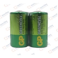 Батарейка GP Super R20 1.5 Вт Greencell (2 шт)
