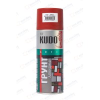 Грунт KUDO алкидный универсальный аэрозоль красно-коричневый 520 мл